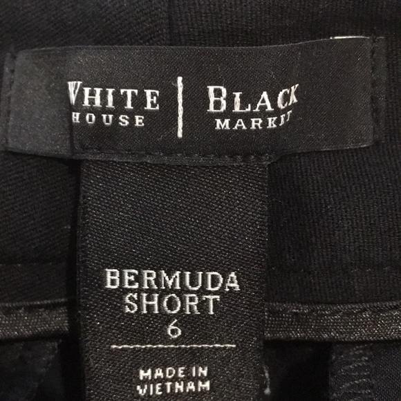 Classic WHBM black bermuda shorts - Picture 6 of 8